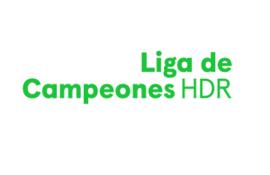 Logo de M+ Liga de Campeones HDR
