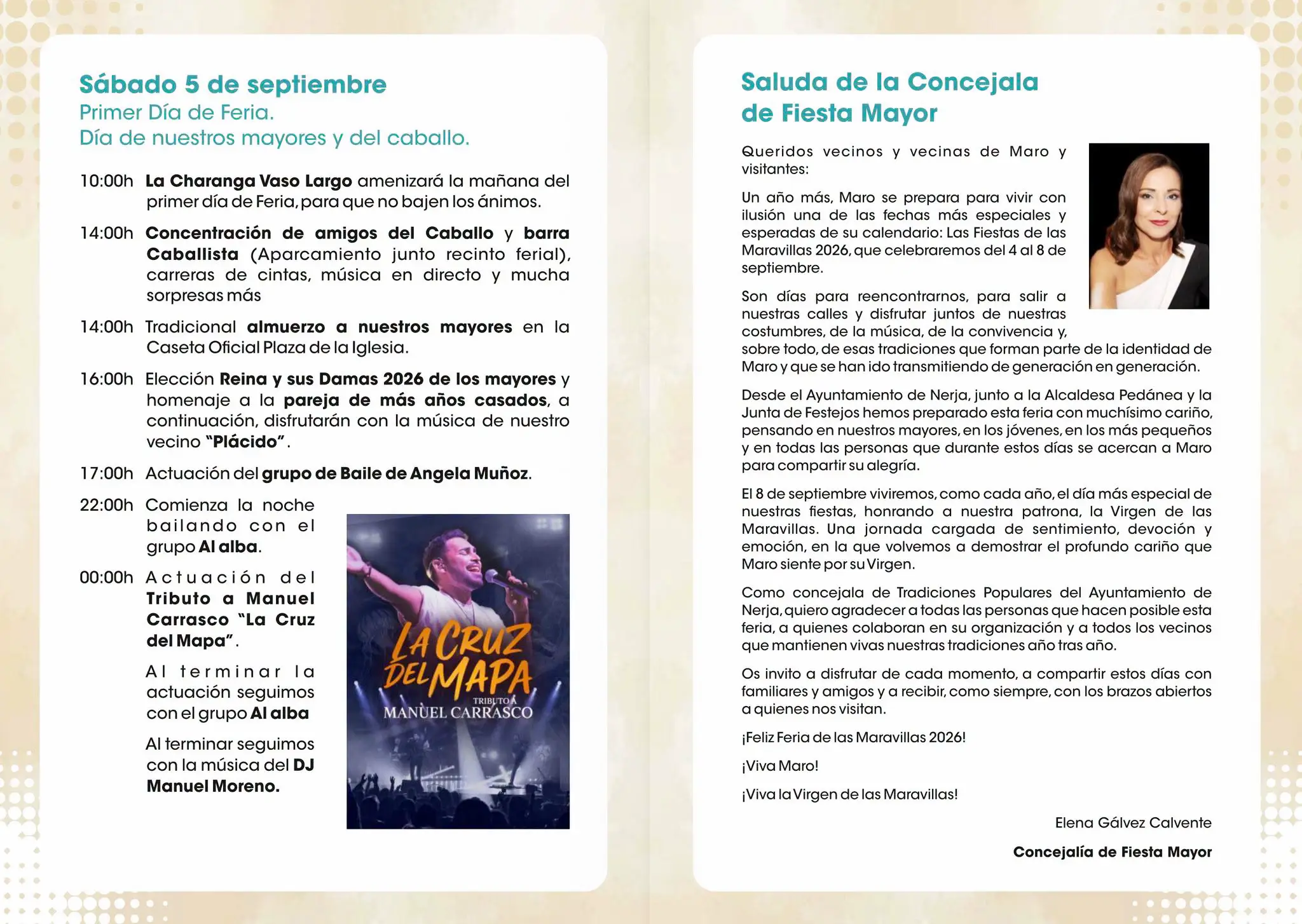 Programa Feria de Maro (5/9/26)