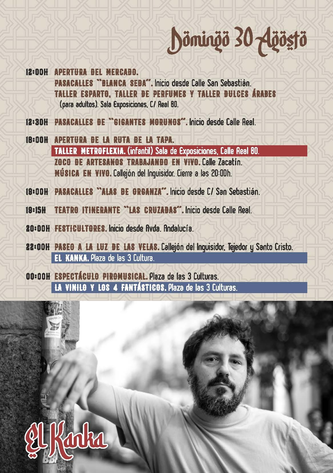 Programa Domingo 30 Agosto